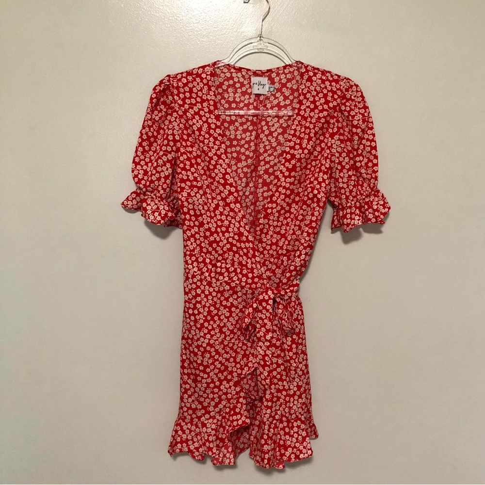 Princess Polly Red Floral Mini Dress